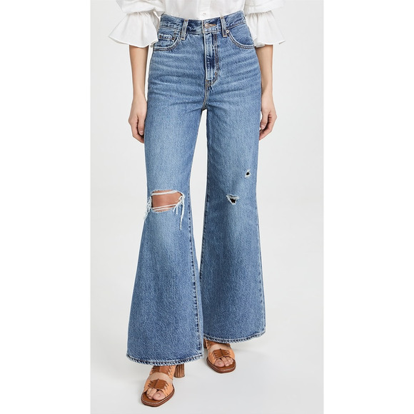 Levi's Denim - Levi's Premium High Loose Flare Jeans - Size 26x32 NWT